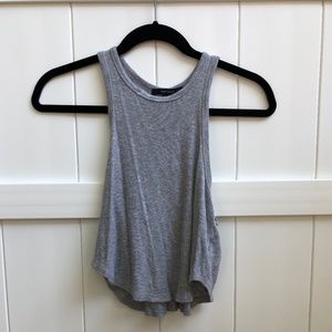 Forever 21 Grey Flow Muscle Tee In Women